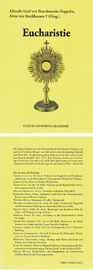 Buchempfehlung heilige-eucharistie.de: Eucharistie, Gustav-Siewerth-Akademie Buchempfehlung heilige-eucharistie.de: Eucharistie, Gustav-Siewerth-Akademie